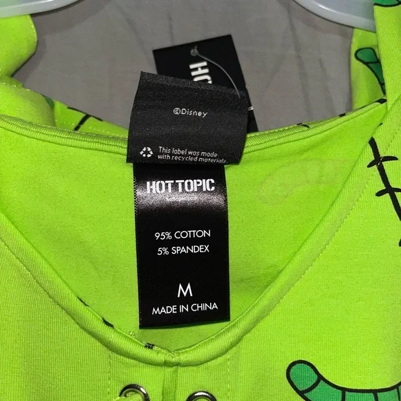 Hot Topic Nightmare Before Christmas Oogie Boogie Mini Dress - Picture 3 of 8